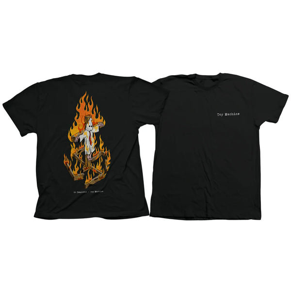 Toy Machine Charred Cross Tee Black