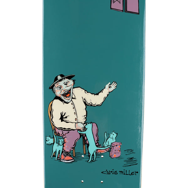 Welcome - Chris Miller's Bird Feeder on Catblood - Deep Teal