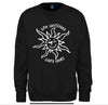 Spin X Gonz - Black Crewneck Big Front Logo