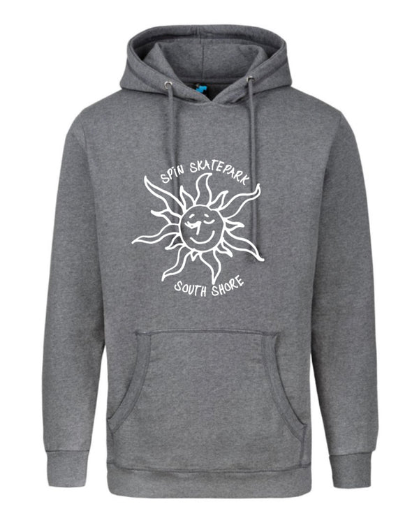 Spin X Gonz - Gunmetal Hood Big Front Logo