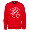 Spin X Gonz - Red Crewneck Big Front Logo