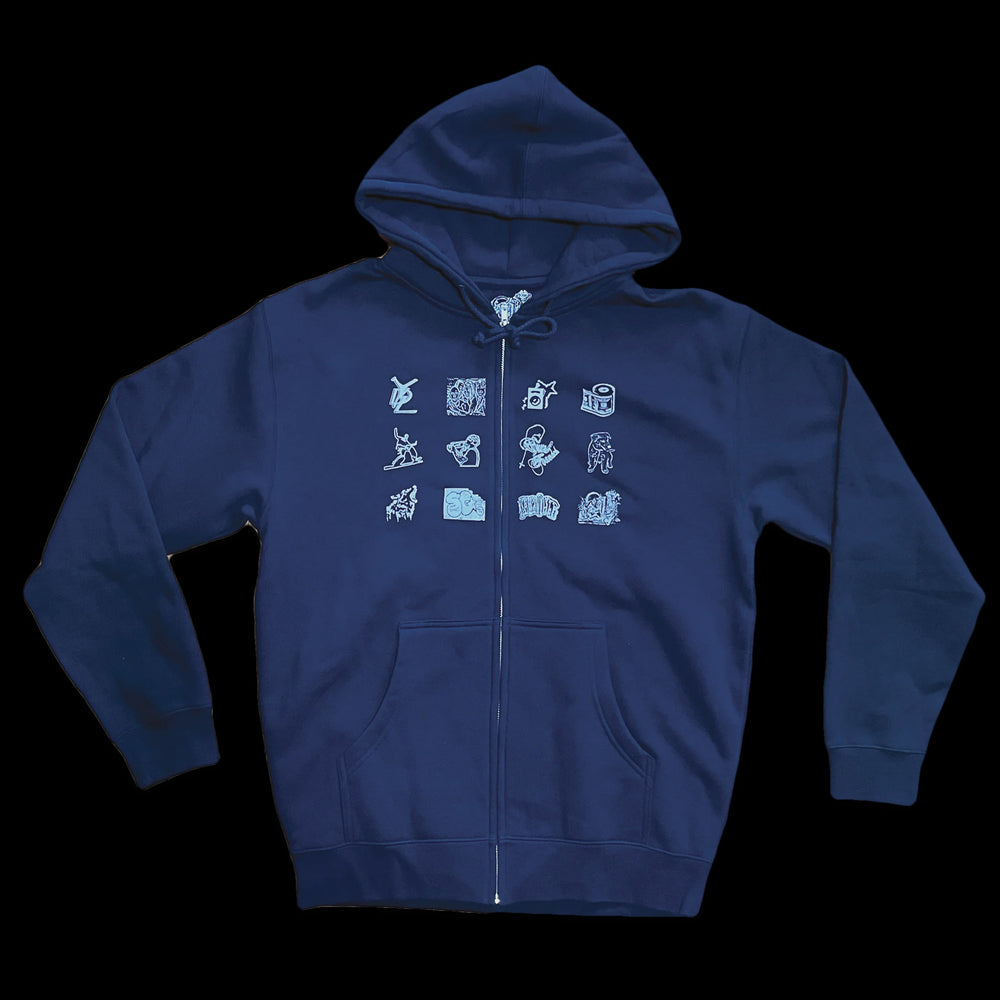 Pagaille Corp Navy Zip