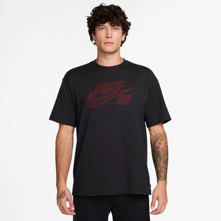 Nike sb t shirt Blk Red