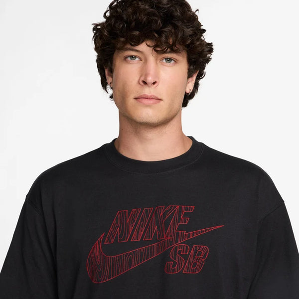 Nike sb t shirt Blk Red