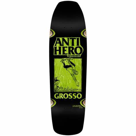 Anti-Hero Grosso Hand Plant Black Wheel Wells Square Edge