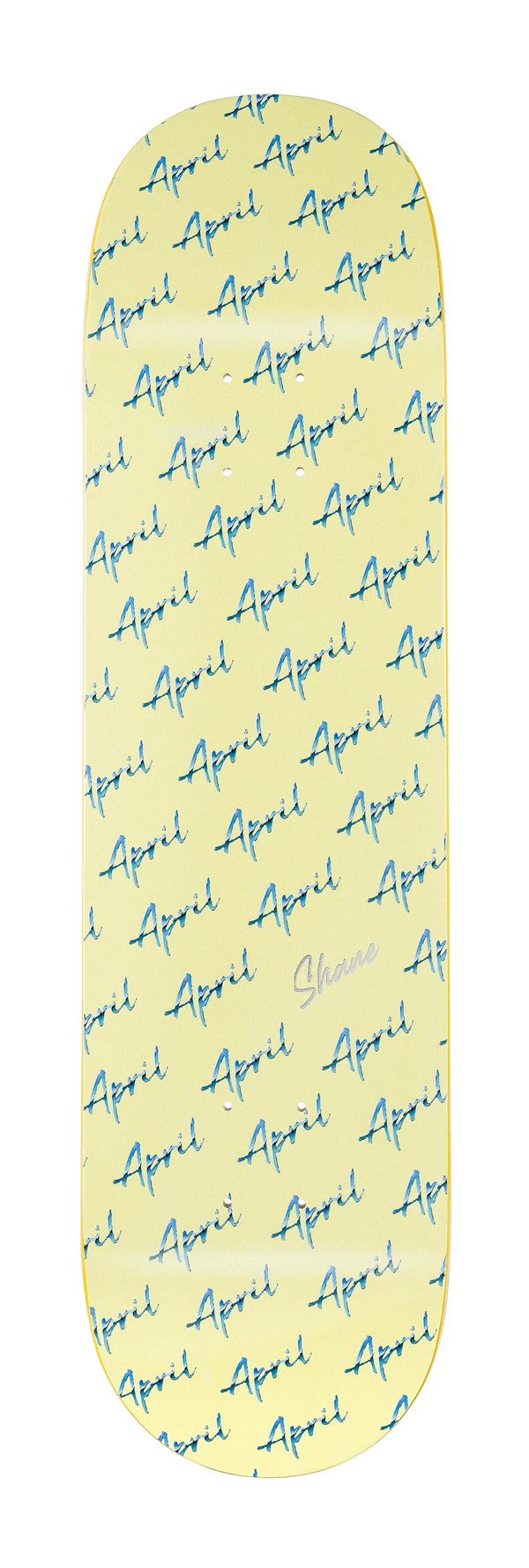 April Shane Chrome Logo Script Deck