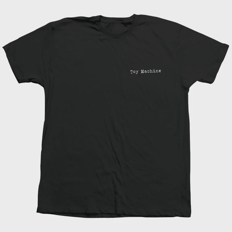Toy Machine Charred Cross Tee Black