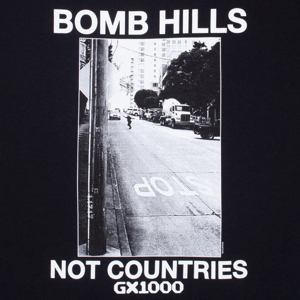GX1000 Bomb Hills Not Countries Tee